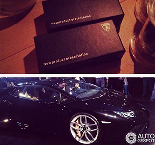 Twee beelden gelekt van besloten presentatie Lamborghini Huracan! 