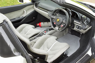 Ferrari shows individualisation options during Goodwood